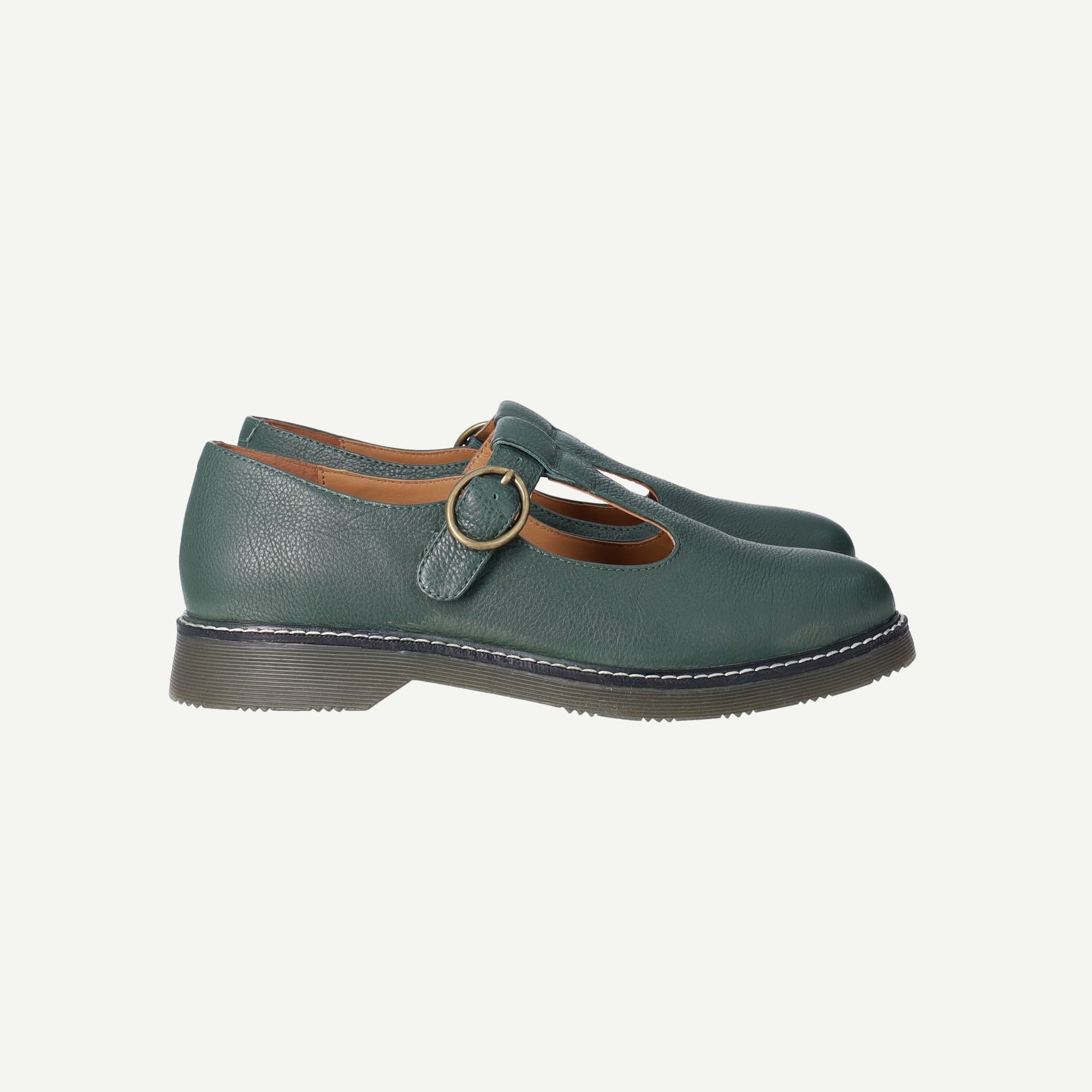 Daisy Trail Leather Mary Jane Shoes