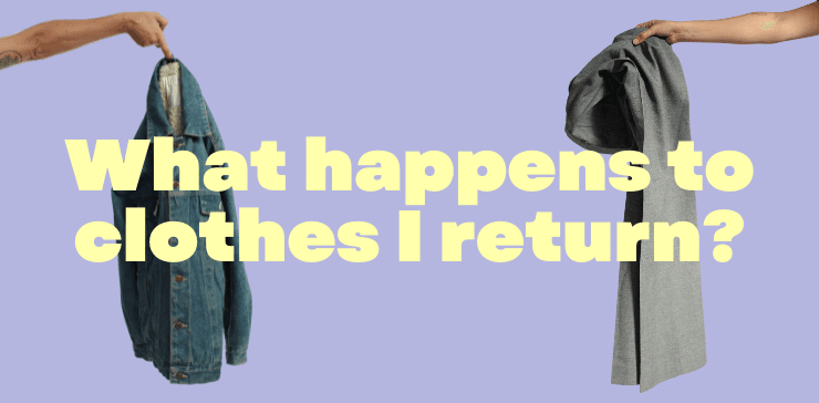 What is the environmental impact of returning clothes cover Reskinned
