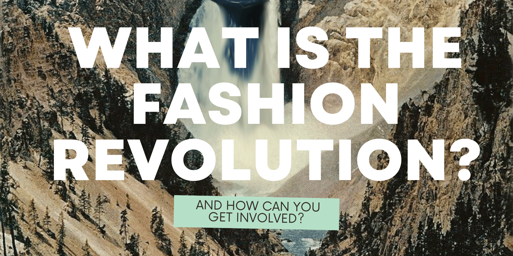 What’s the Fashion Revolution?