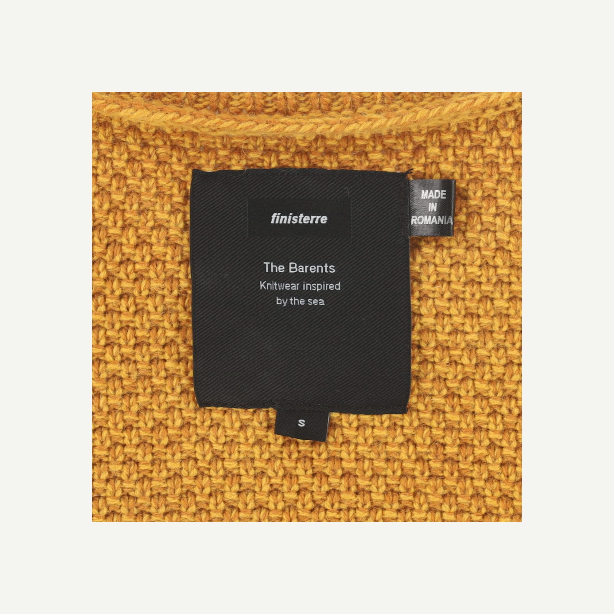 Finisterre Pre-loved Gold Barents Jumper