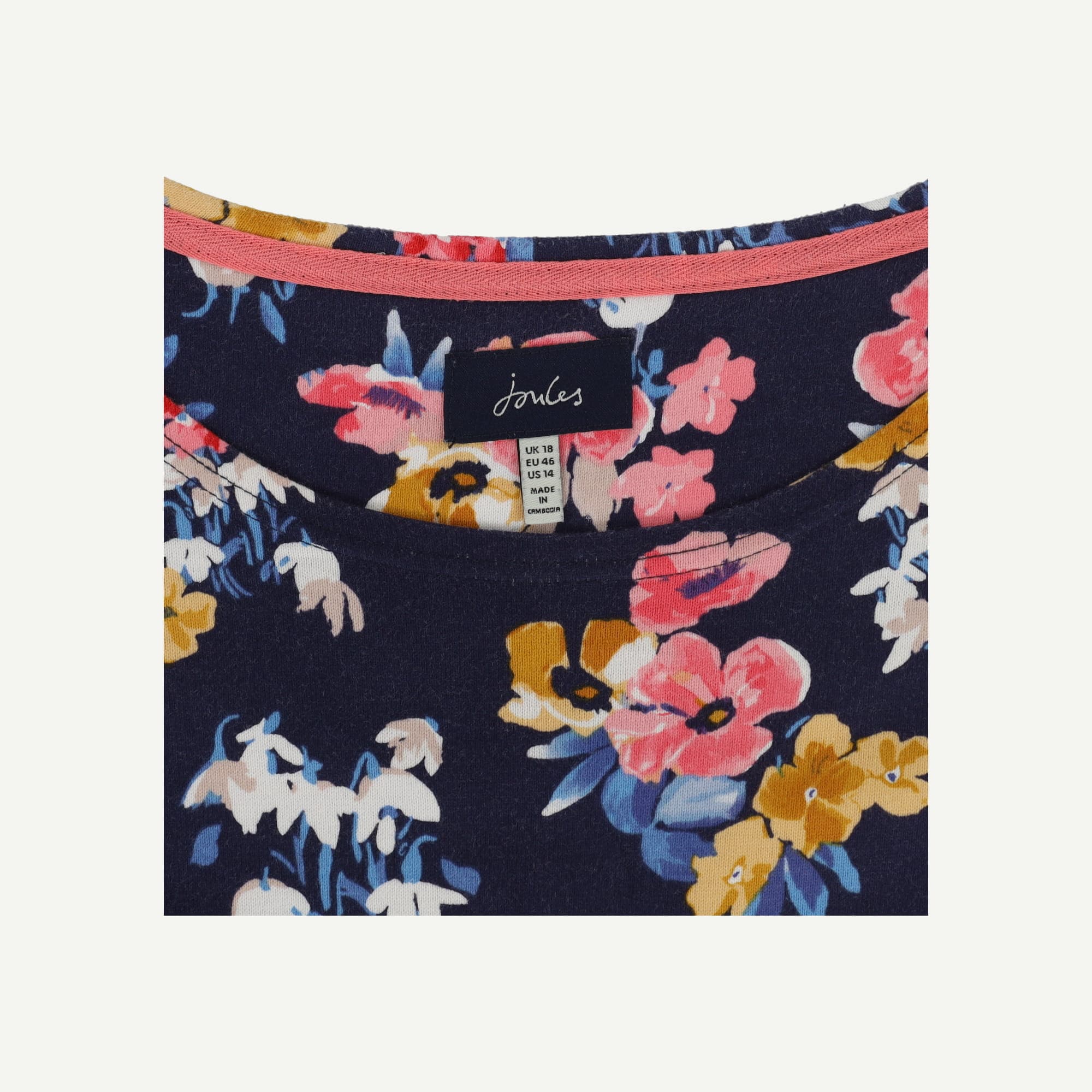 Joules Pre-loved Navy Top