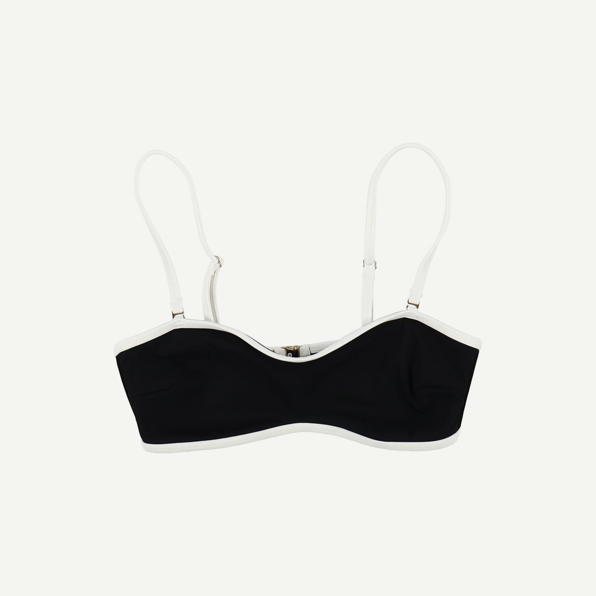 Mykonos Contrast Trim Multiway Bandeau Bikini Top
