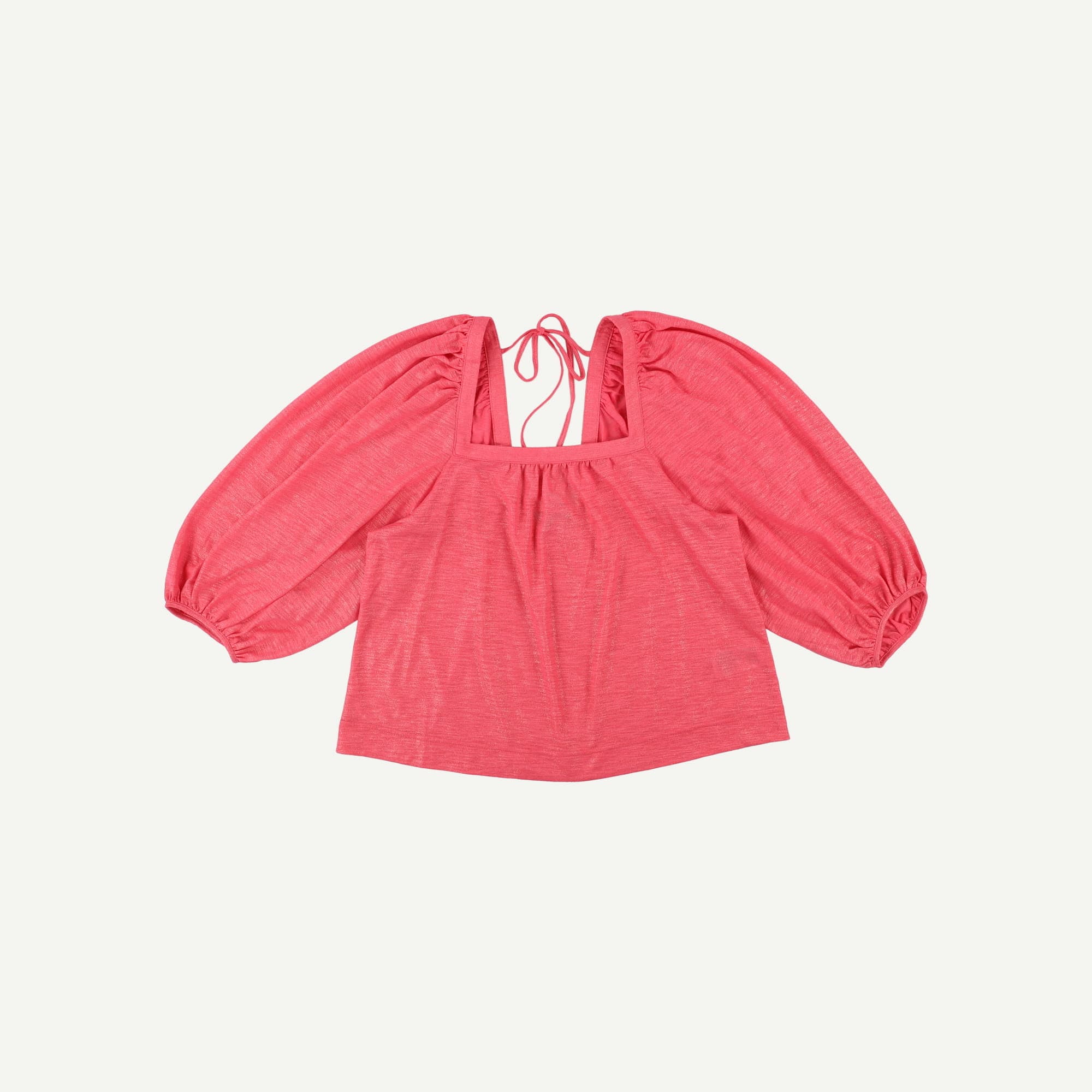 Square Neck Balloon Top