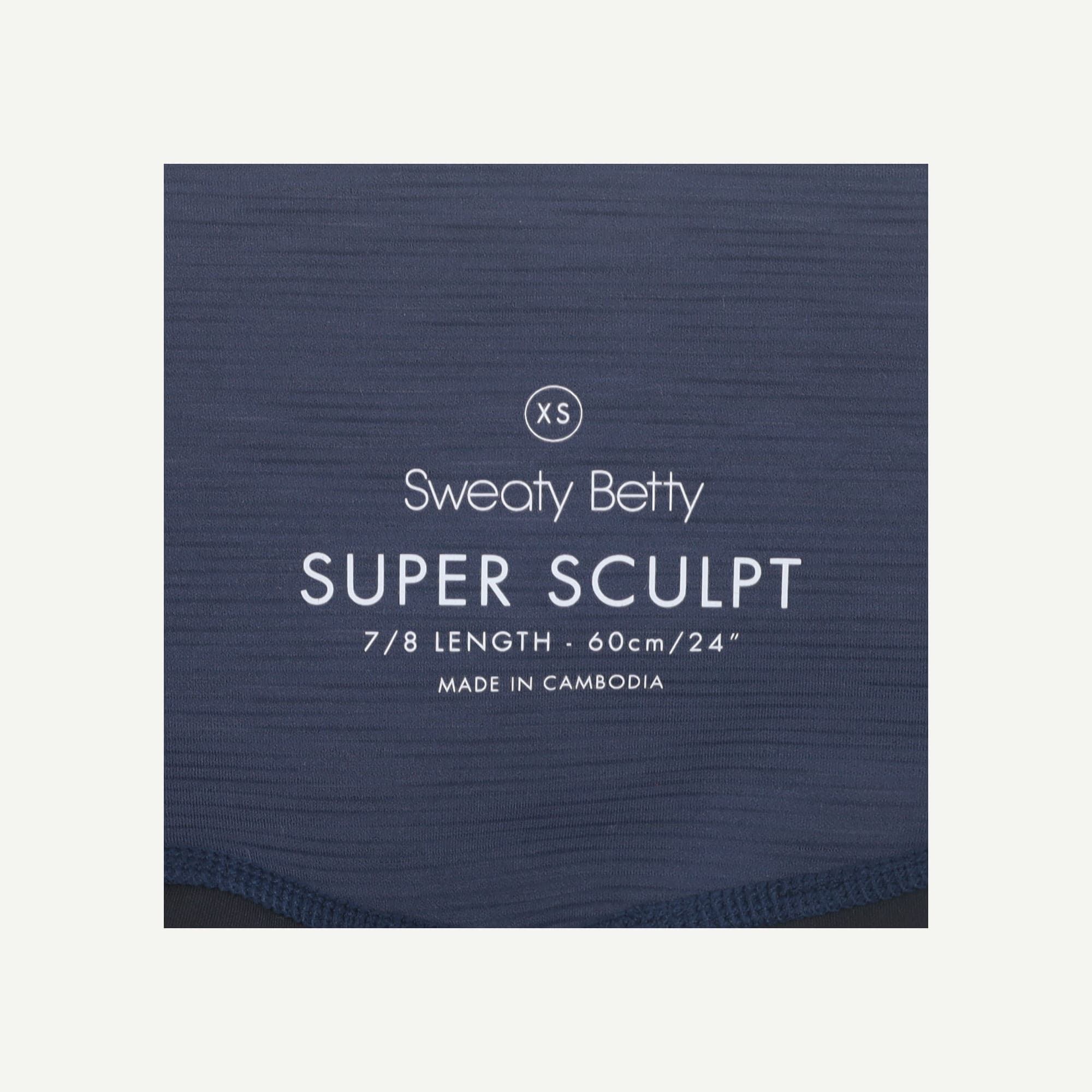 Sweaty Betty Pre-loved Navy Super Sculpt Leggings