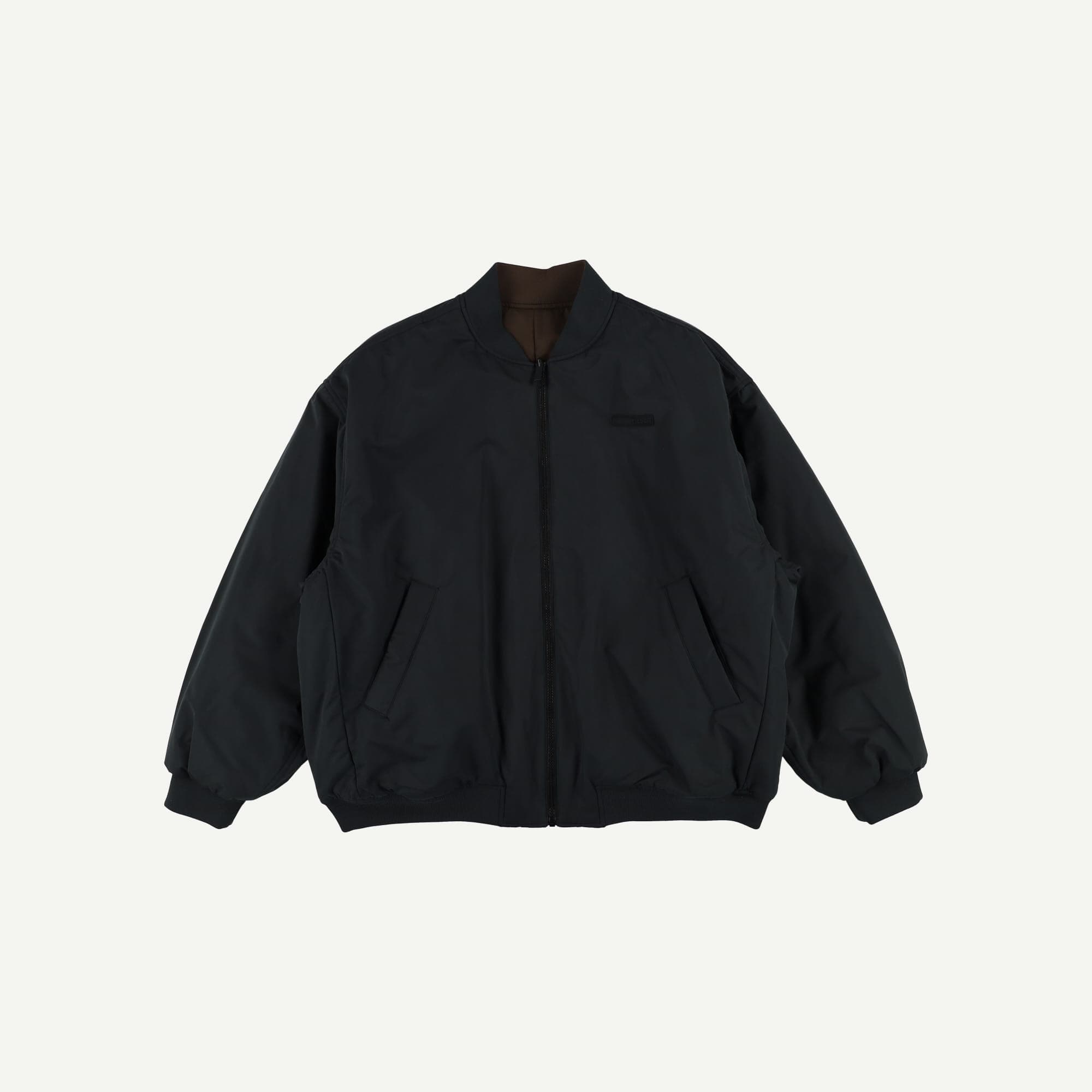 Reversible Oversized Bomber Jacket