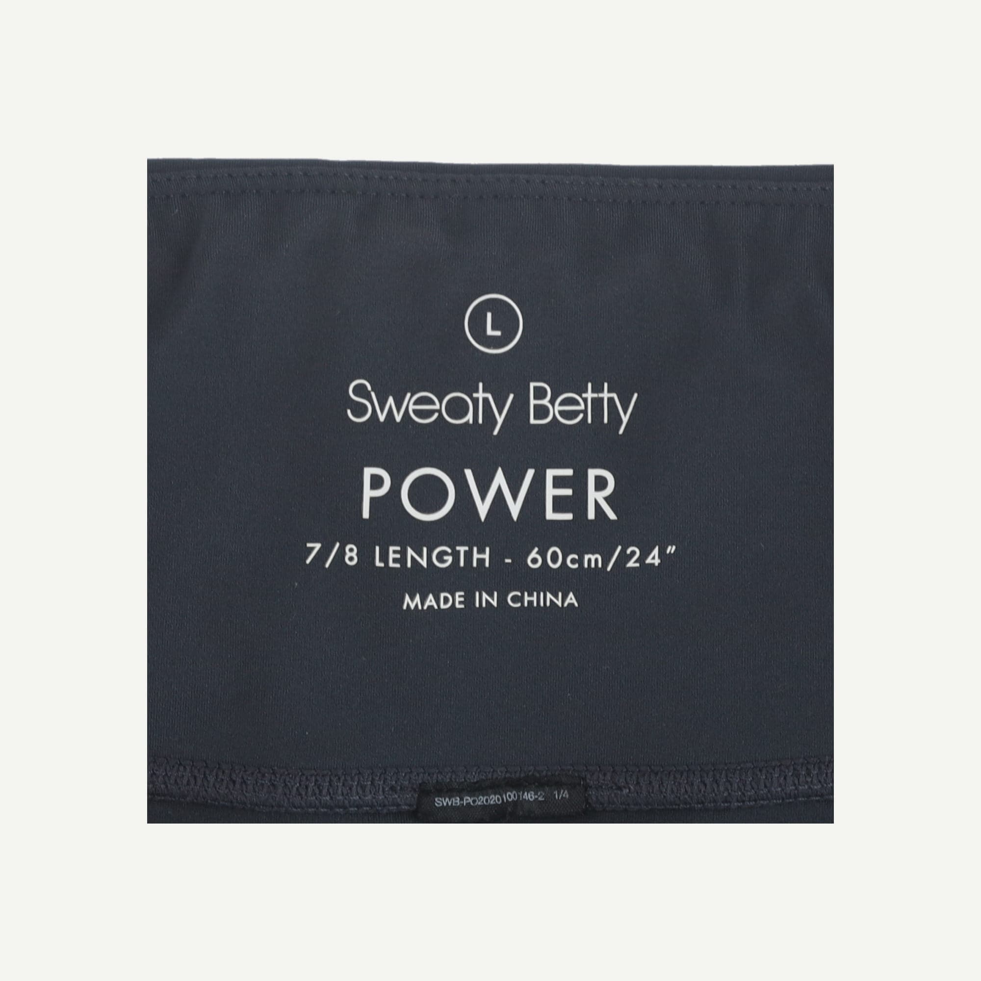 Sweaty Betty Pre-loved Black Power Leggings