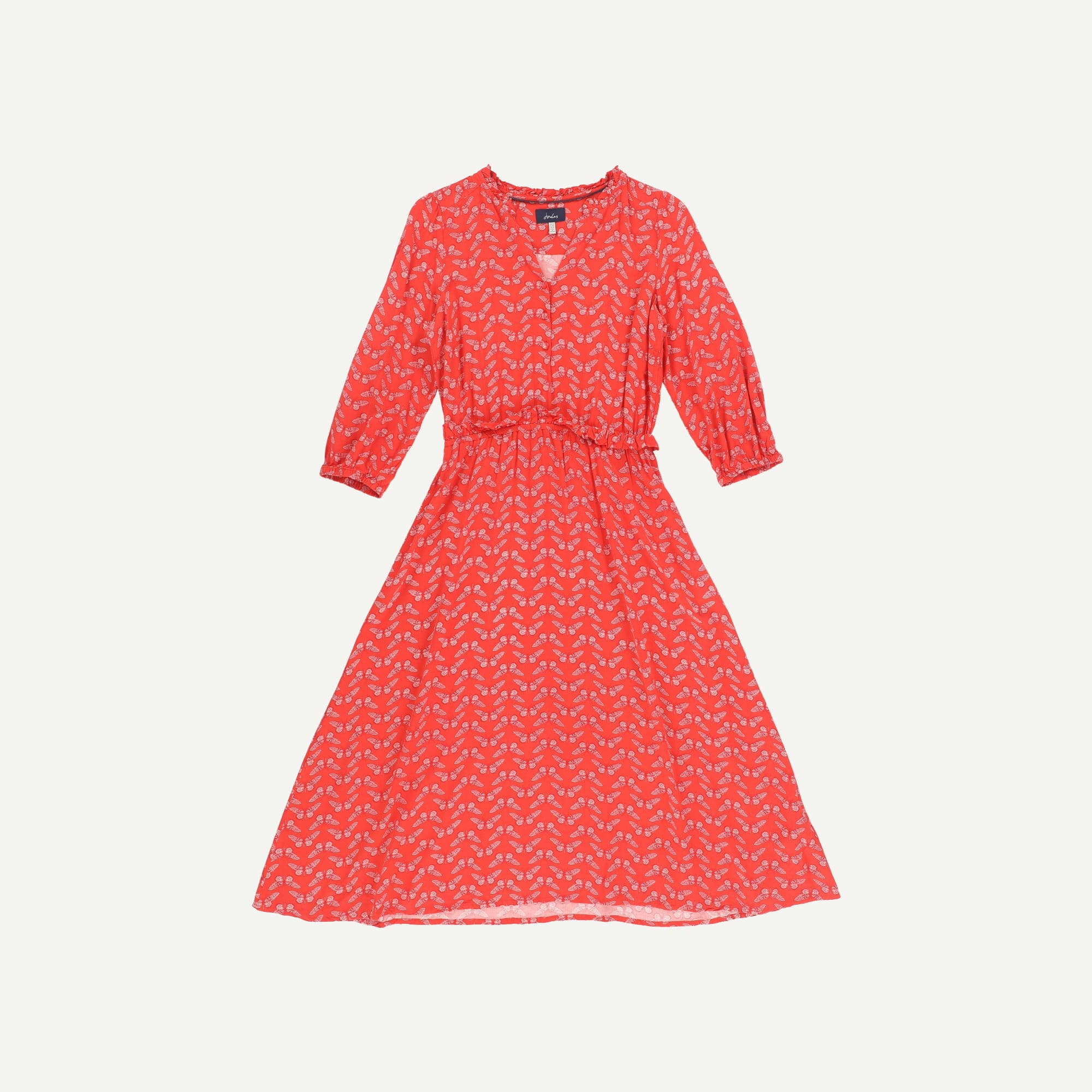 Joules Pre-loved Red Dress