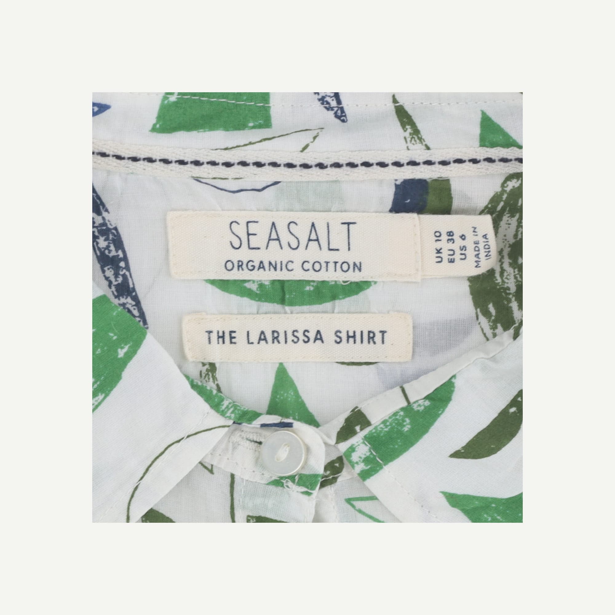 Seasalt Cornwall Pre-loved White Blouse