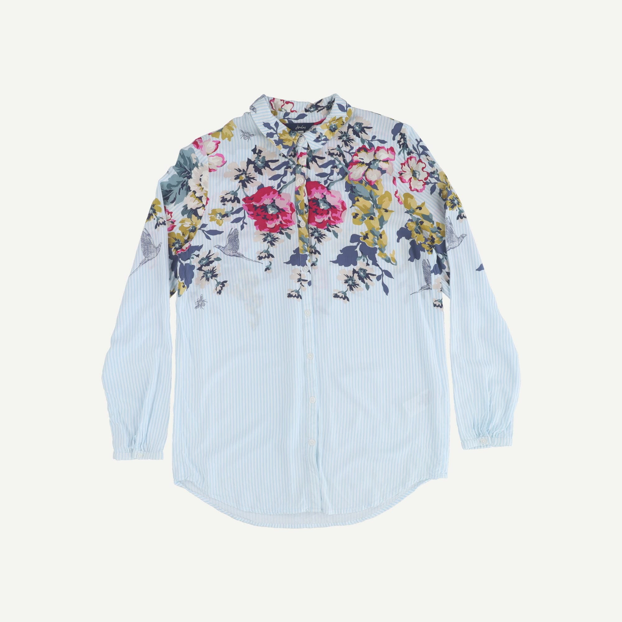 Joules Pre-loved Blue Blouse