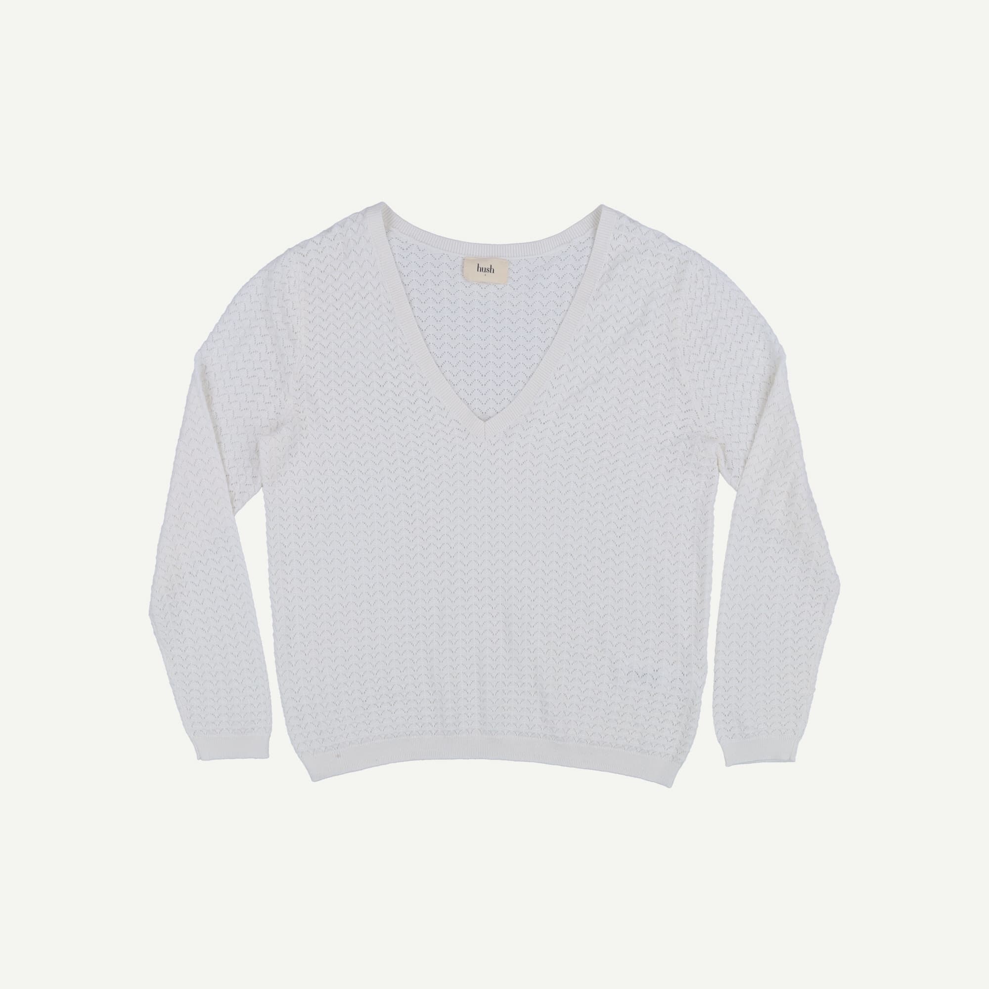Izzie Knitted V Neck Jumper