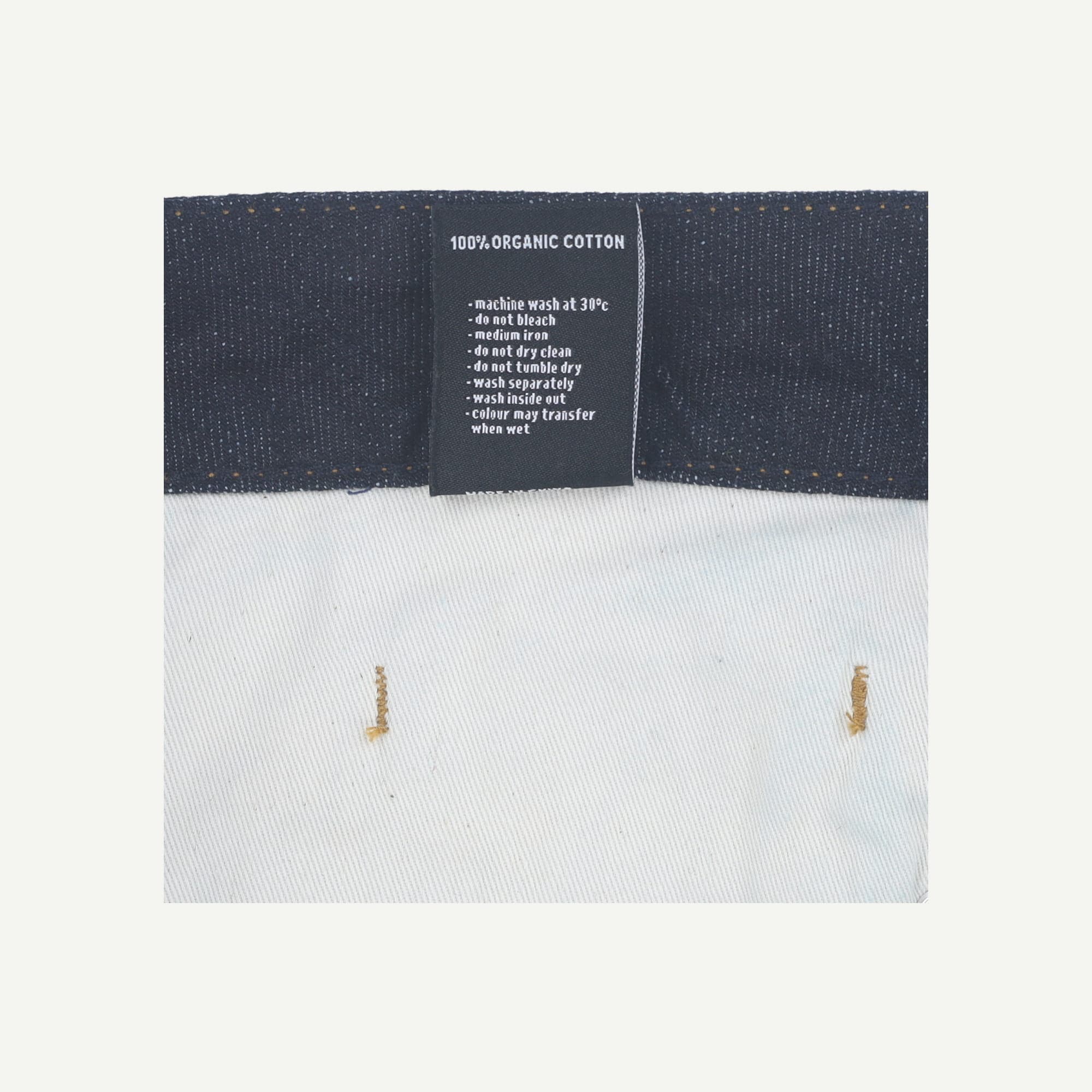 Finisterre As new Navy Tunu Ankle Jeans