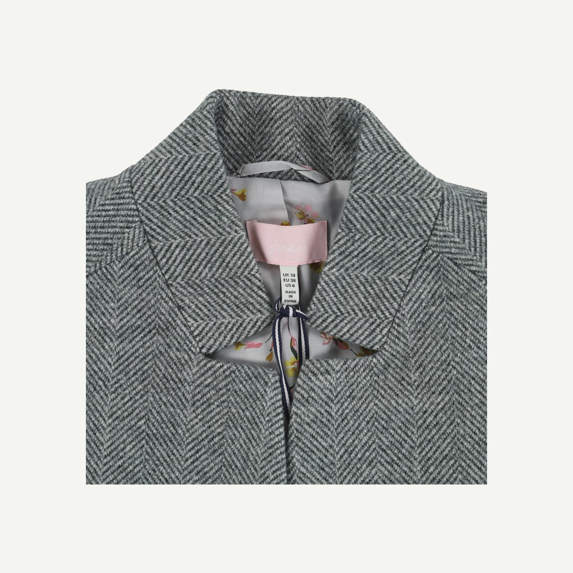 Joules As new Grey Coat