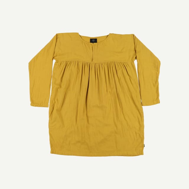 Dress finisterre yellow