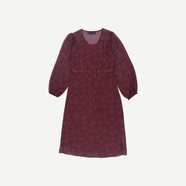 Dress fatface burgundy
