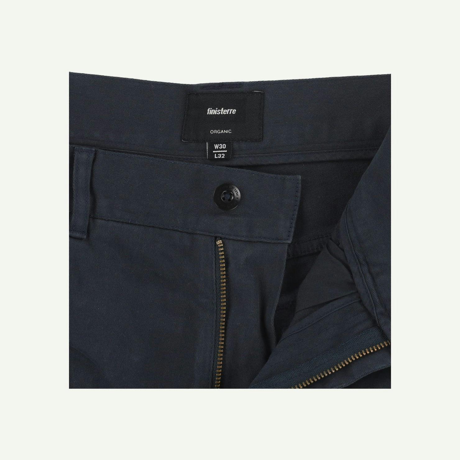 Finisterre Repaired Navy Trousers
