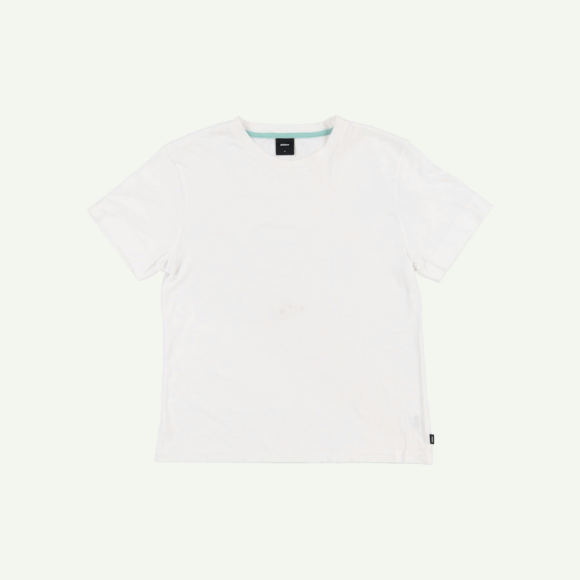 Finisterre Repaired White T-shirt