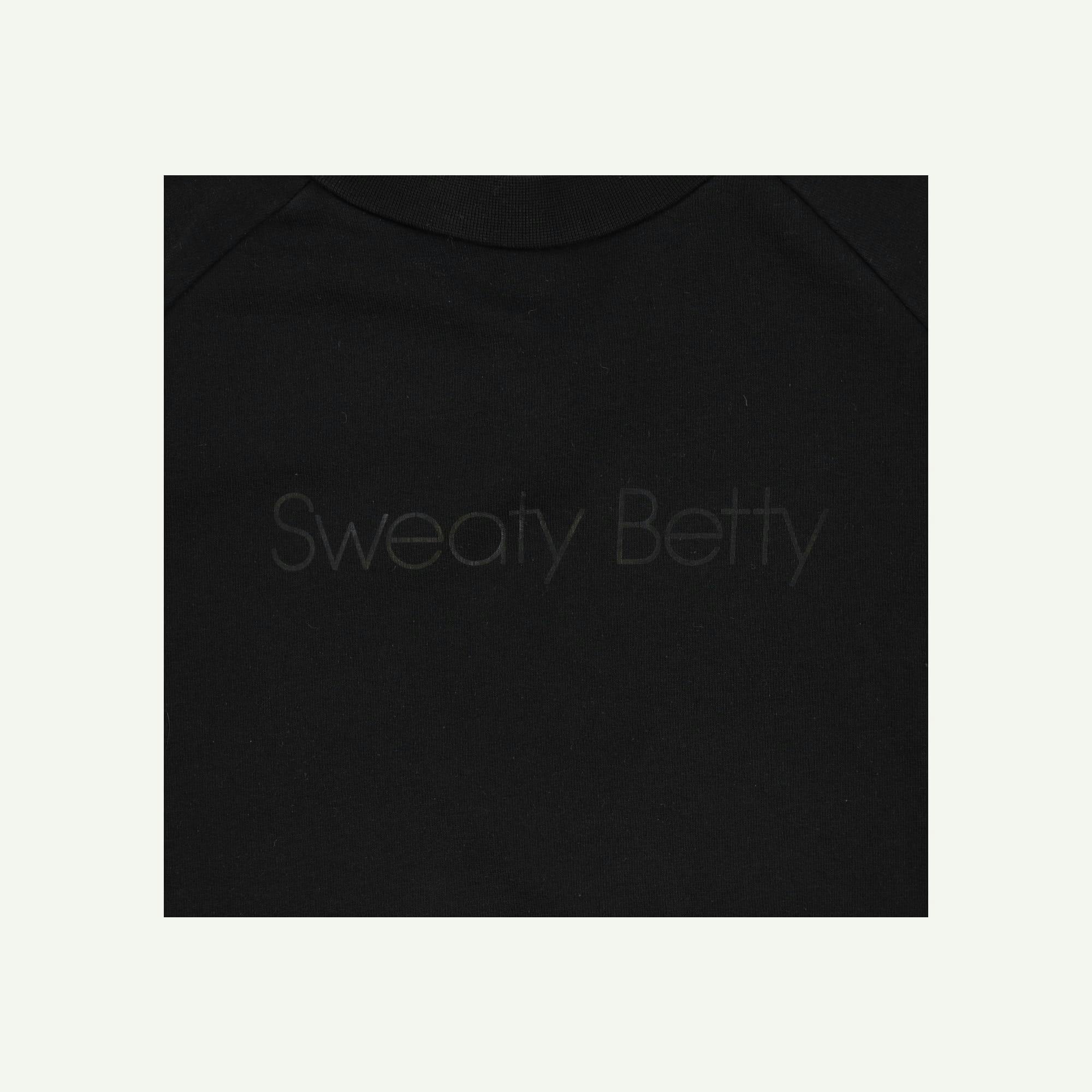 Sweaty Betty As new Black Sweatshirt