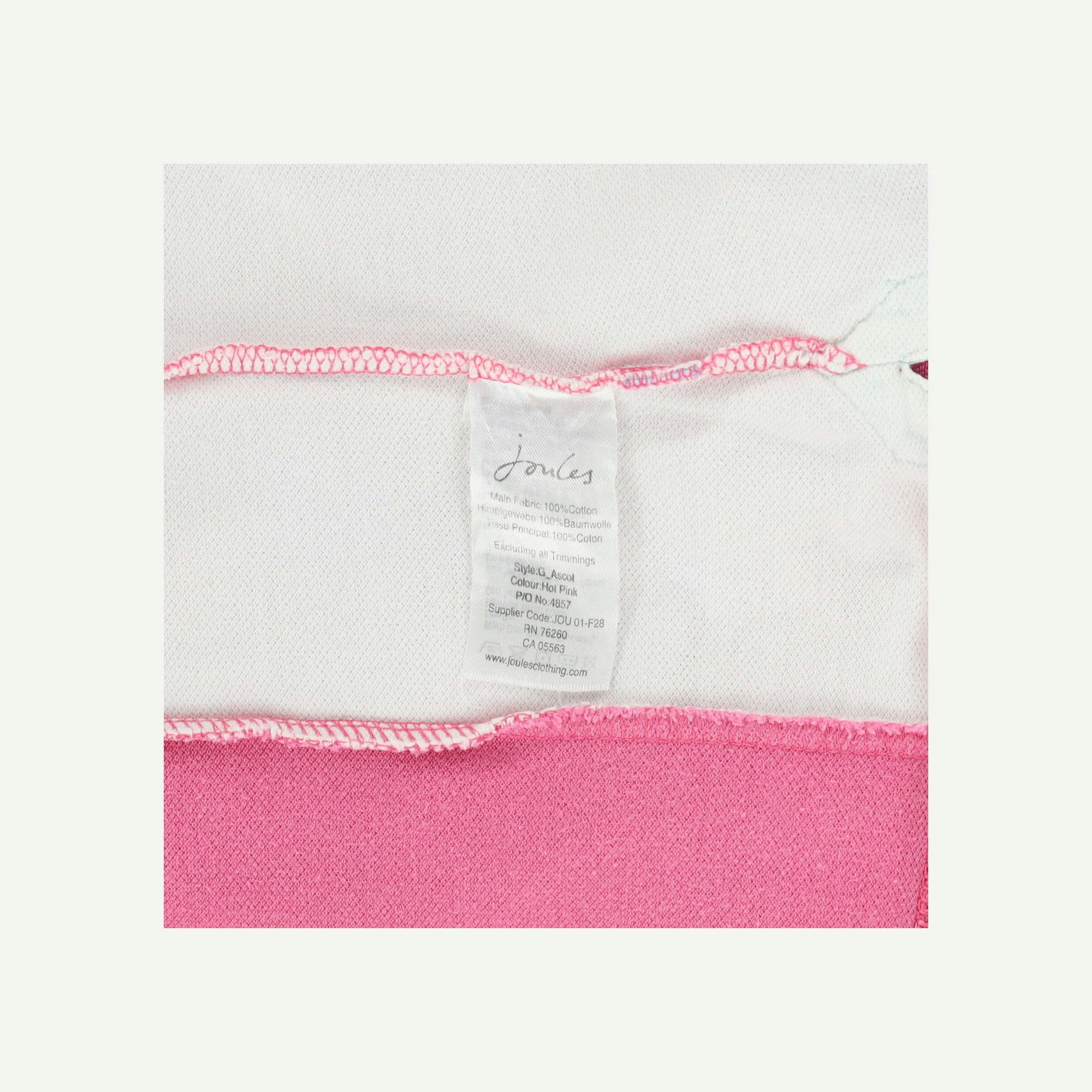 Joules Pre-loved Pink Polo Shirt