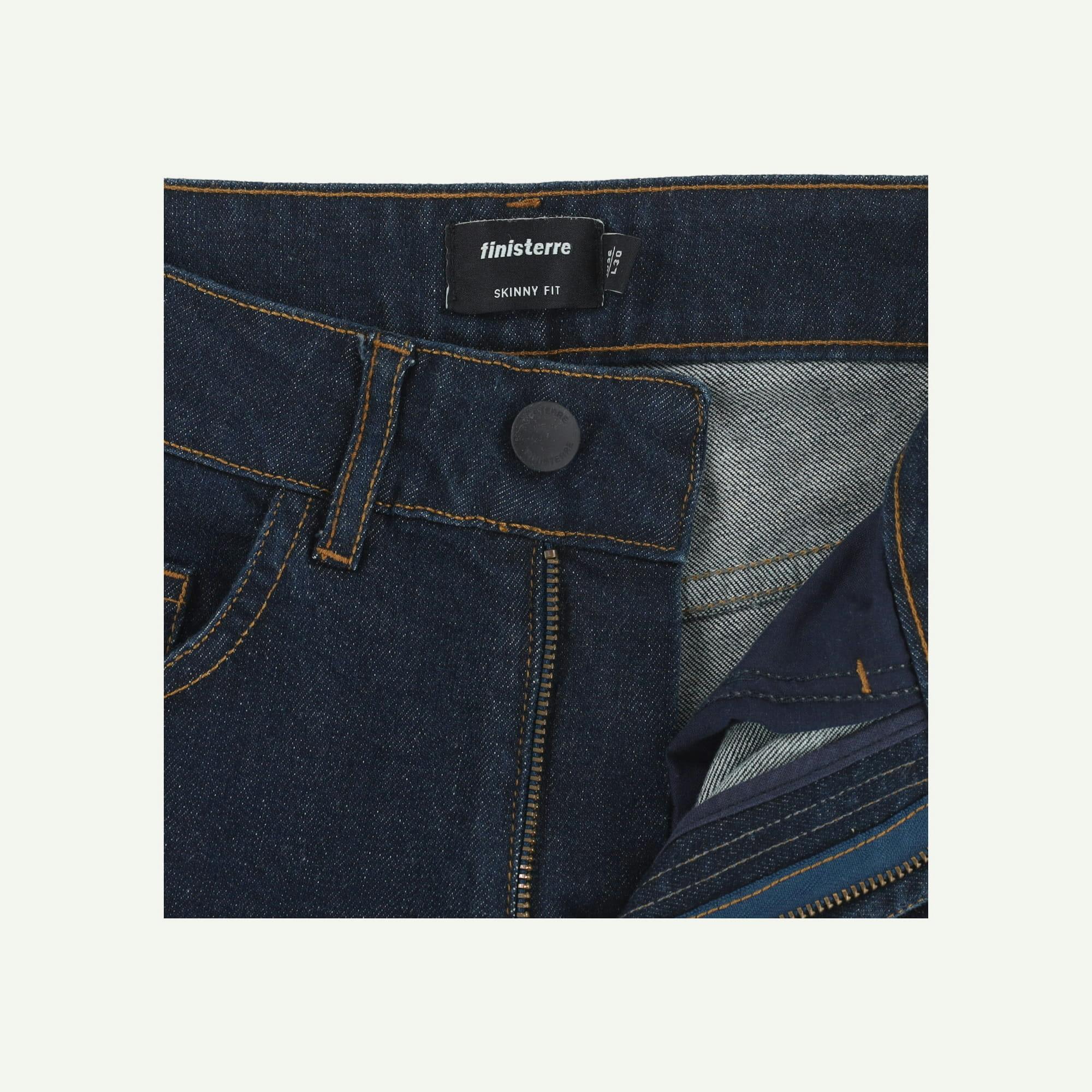 Finisterre Repaired Blue Jeans