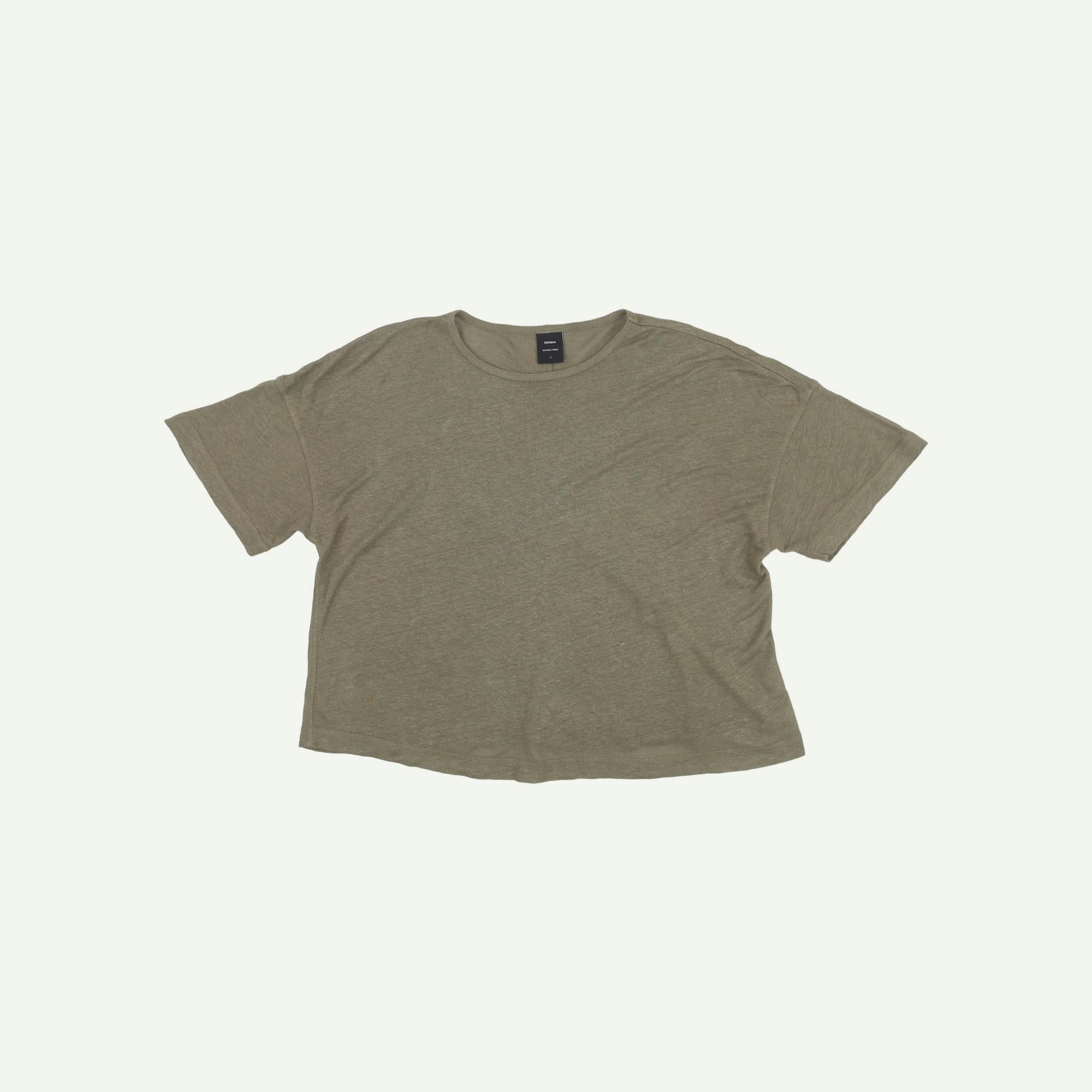 Finisterre Repaired Green T-shirt