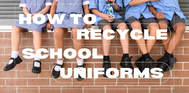 How to recycle old school uniform