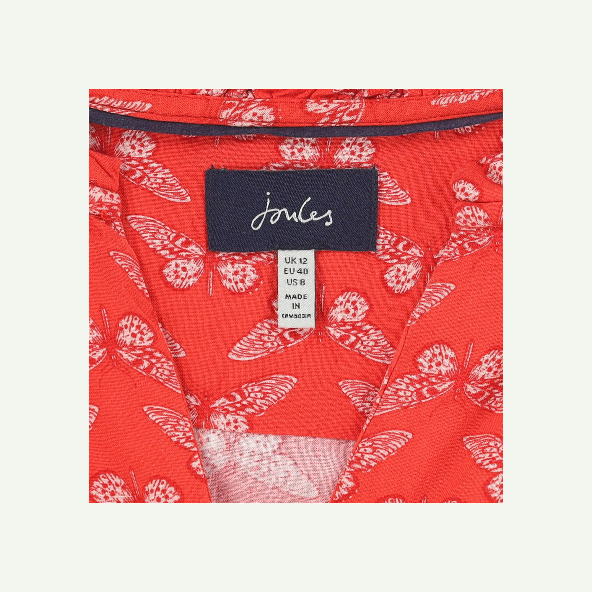 Joules Pre-loved Red Dress
