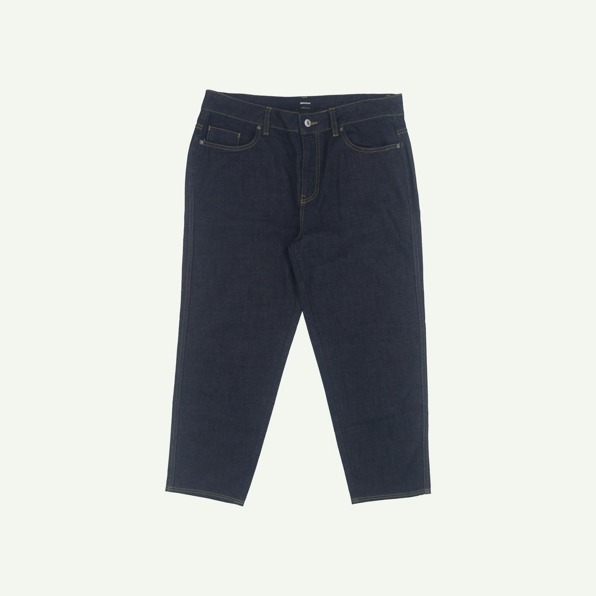 Finisterre As new Navy Tunu Ankle Jeans