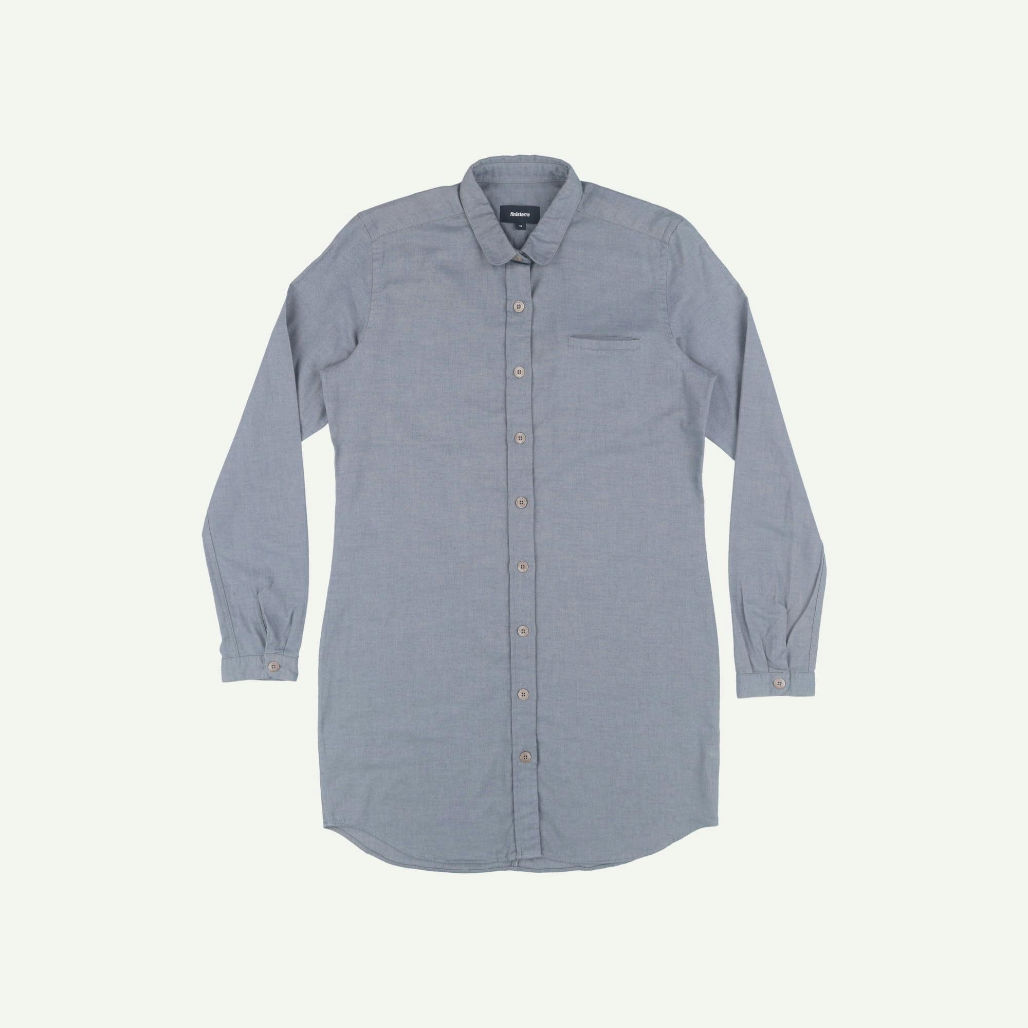 Finisterre As new Grey Shirt Dress